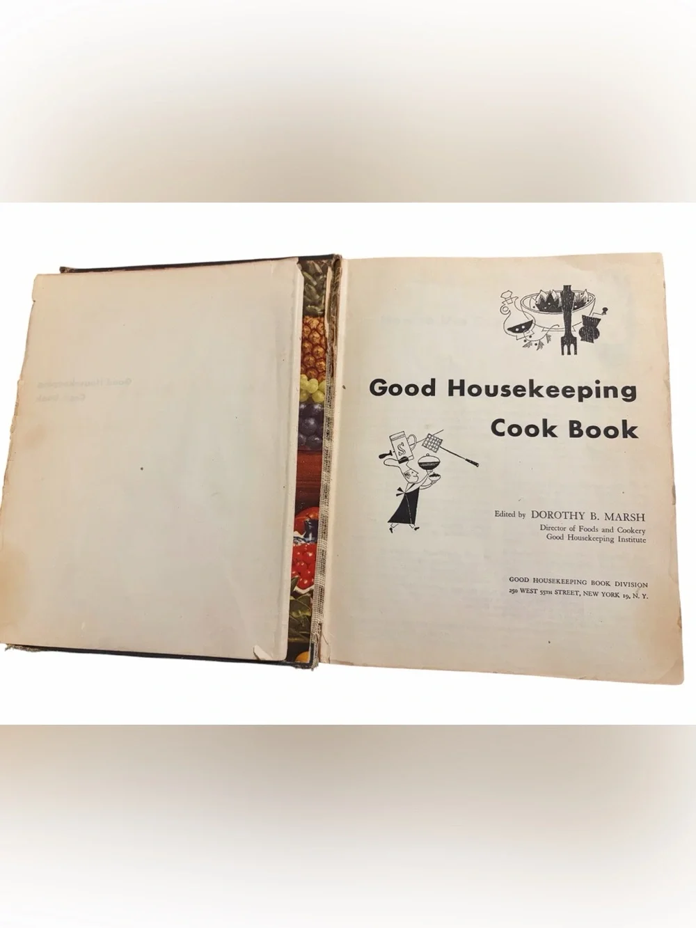 Vintage Cookbooks Set Of 2 Good Housekeeping Cookbook And Buhler Centennial